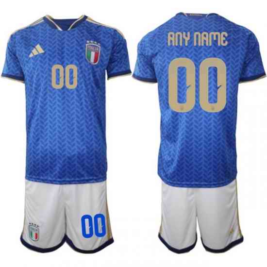 Italy 2026 FIFA World Cup Soccer Jersey Blue CUSTOM